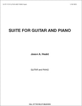 Suite for Guitar and Piano Guitar and Fretted sheet music cover